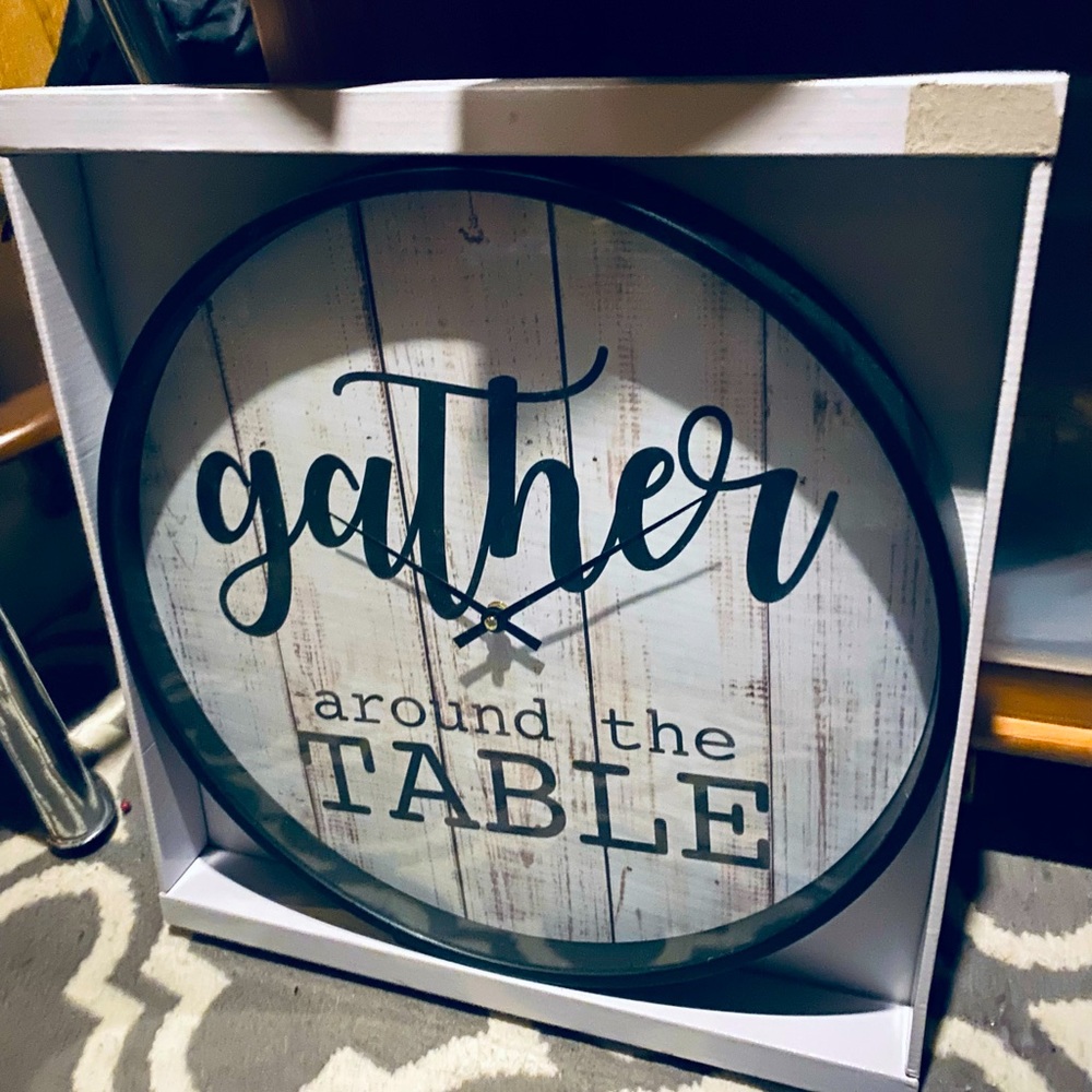 Kitchen Clock - wall decor